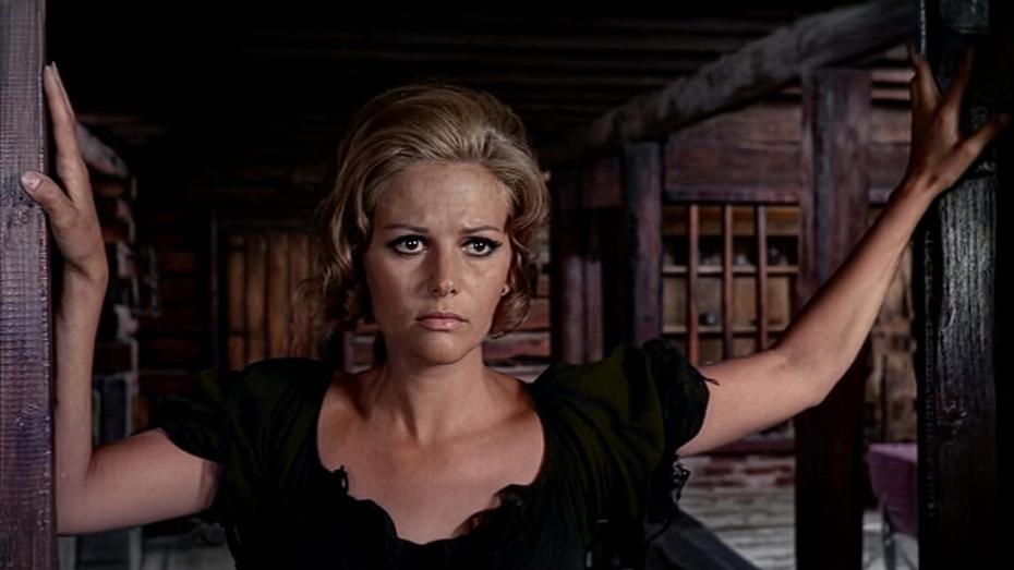 Claudia Cardinale ve filmu Tenkrát na Západě