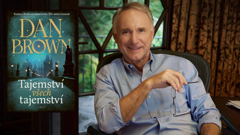 Spisovatel Dan Brown se svojí novou knihou Tajemství všech tajemství