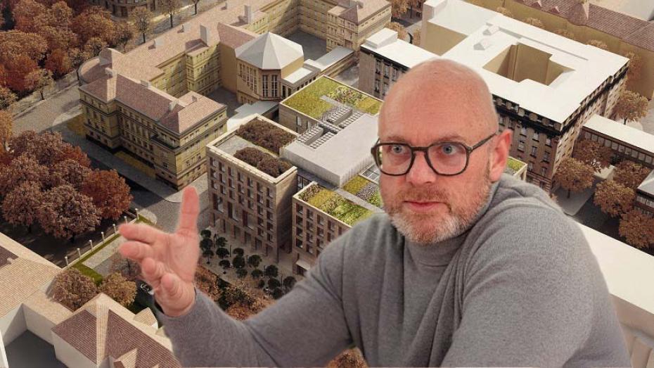Vizualizace Biocentra a bývalý ministr školství Robert Plaga