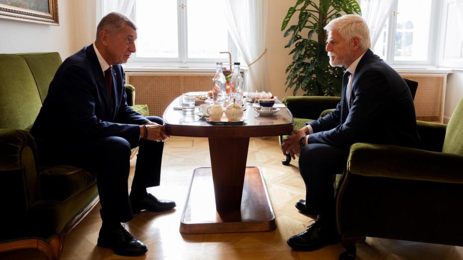 Andrej Babiš (vlevo) a Petr Pavel