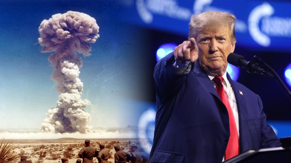 ilustrační koláž - Donald Trump