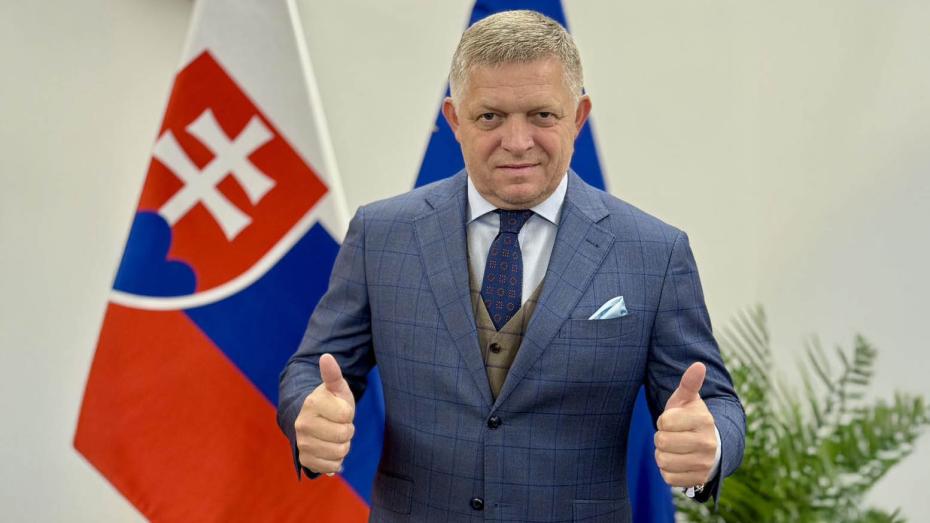 Předseda vlády Slovenské republiky Robert Fico