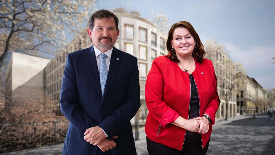 Martin Bareš a Milena Králíčková a vizualizace Albertova