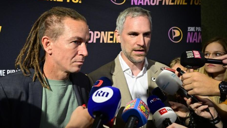 Ivan Bartoš a Zdeněk Hřib