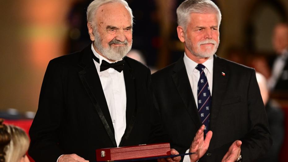 Zdeněk Svěrák převzal Řád bílého lva