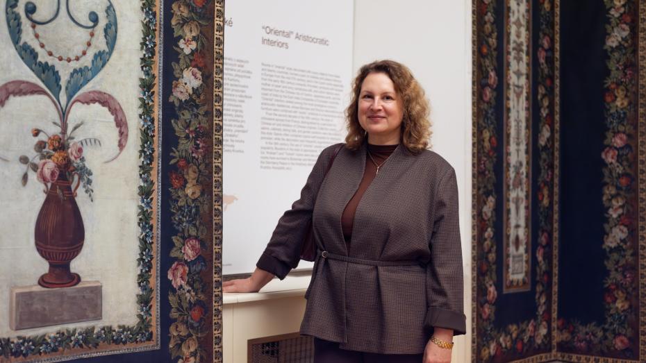 Markéta Hánová, hlavní kurátorka expozice a ředitelka Sbírky umění Asie NGP