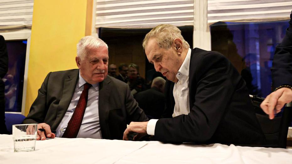 Václav Klaus a Miloš Zeman