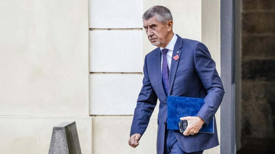 Předseda ANO Andrej Babiš na Hradě