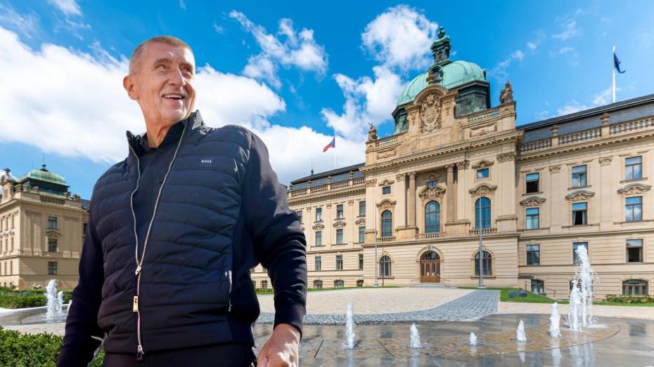 ilustrační koláž - Andrej Babiš a Strakova akademie