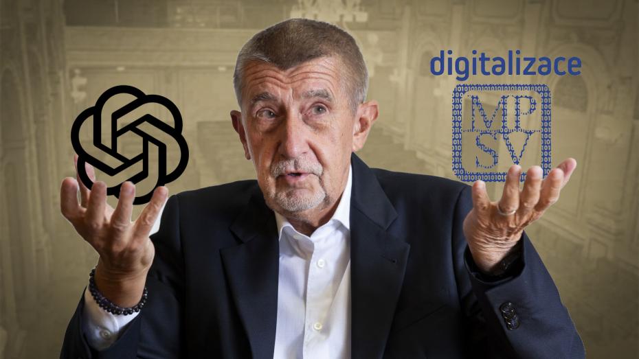 Andrej Babiš - ilustrační koláž