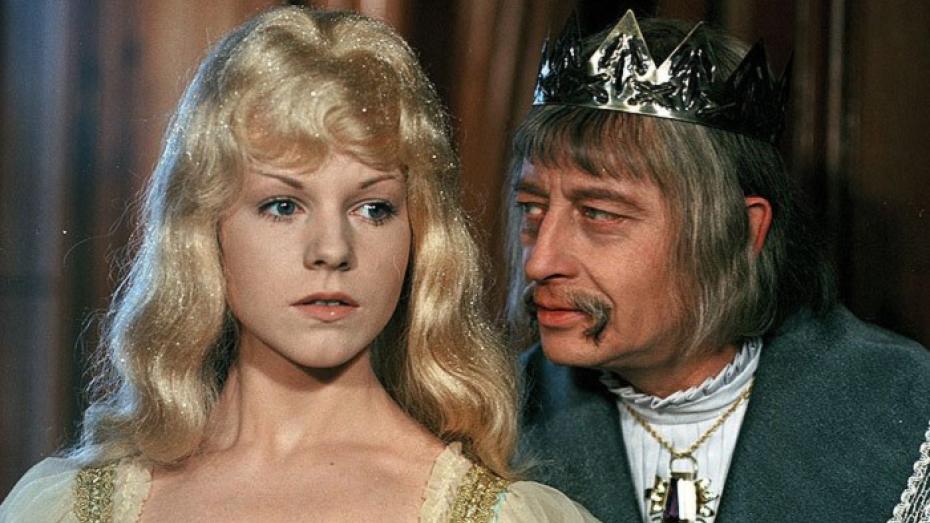 Jorga Kotrbová v pohádce Zlatovláska