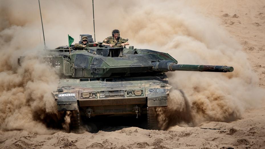 Německá armáda během cvičení NATO v Litvě