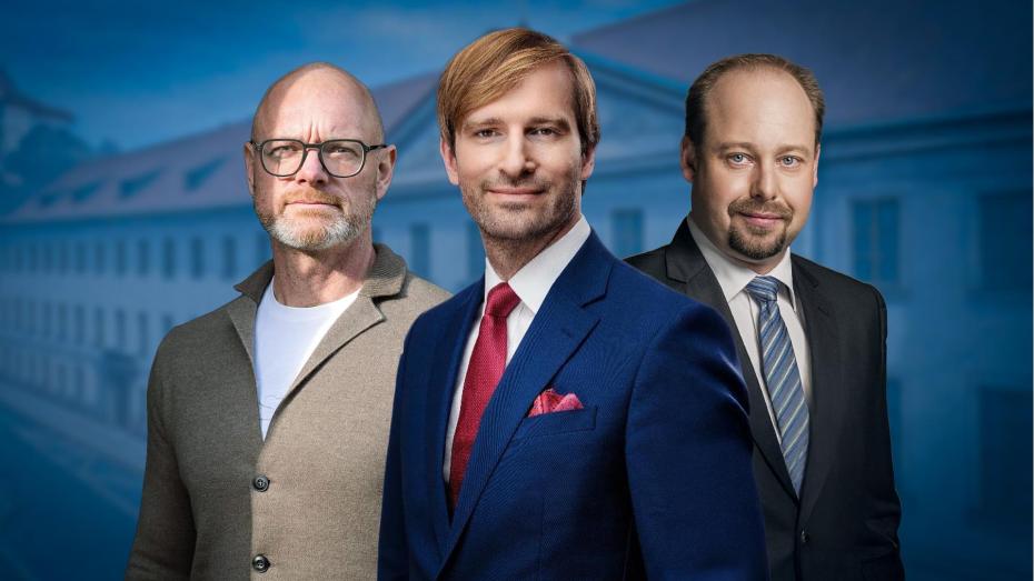 ilustrační koláž - zleva Robert Plaga, Adam Vojtěch, Jeroným Tejc