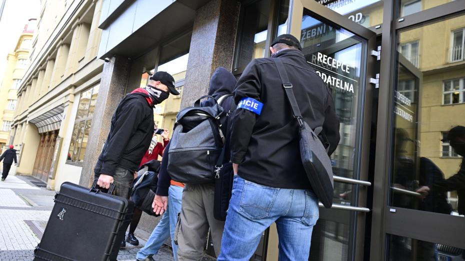 V centrále VZP zasahovala policie