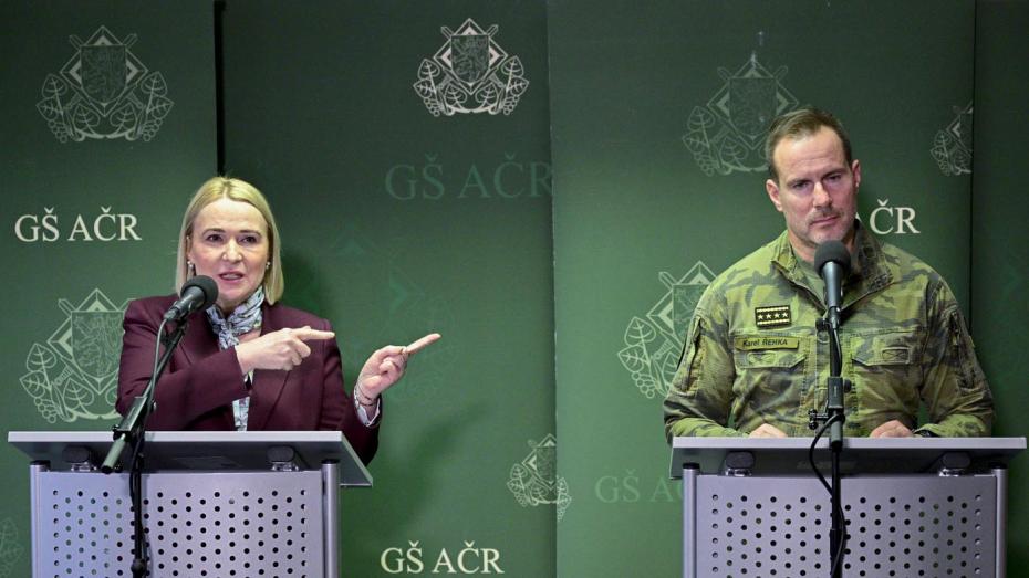 Jana Černochová a Karel Řehka