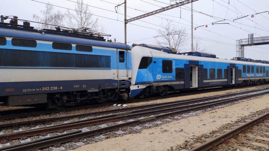 Srážka vlaků na Českobudějovicku