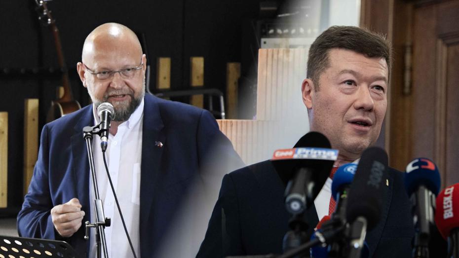 Jan Bartošek a Tomio Okamura