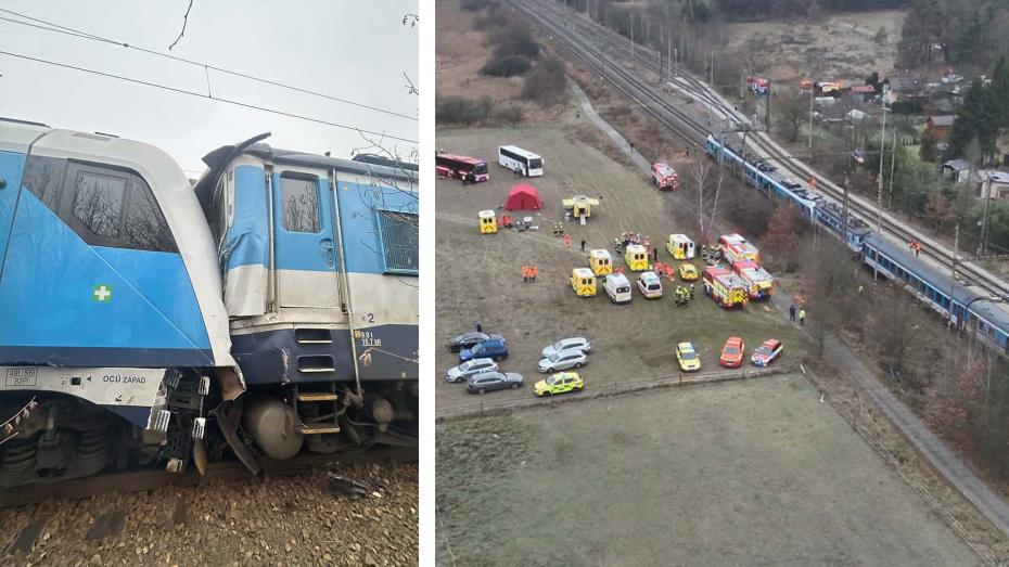 Srážka vlaků na Českobudějovicku