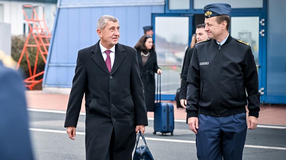 Andrej Babiš letí summit EU do Bruselu 