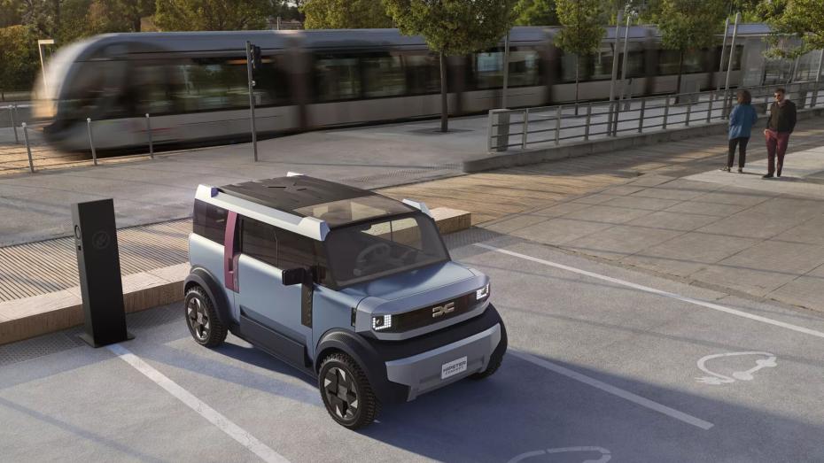 Hipster. Vize společnosti Dacia, jak by mohlo vypadat malé levné elektroauto.