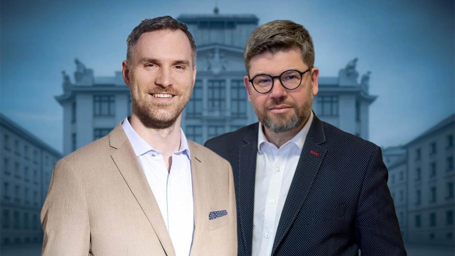 ilustrační koláž - Zděnek Hřib a Jiří Pospíšil