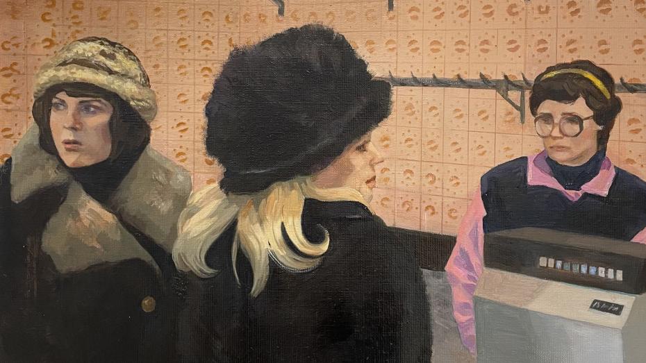 Dílo polské malířky Pauliny Olowské inspirované socialistickou realitou