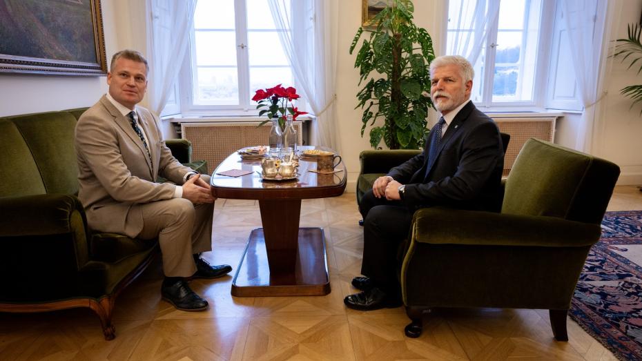Prezident Petr Pavel přijal Filipa Turka