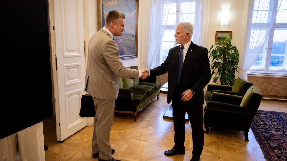 Prezident Petr Pavel přijal Filipa Turka