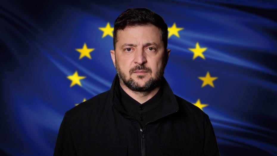 ilustrační koláž - Volodymyr Zelenskyj 