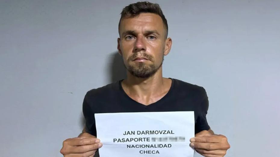 Zatčený Jan Darmovzal