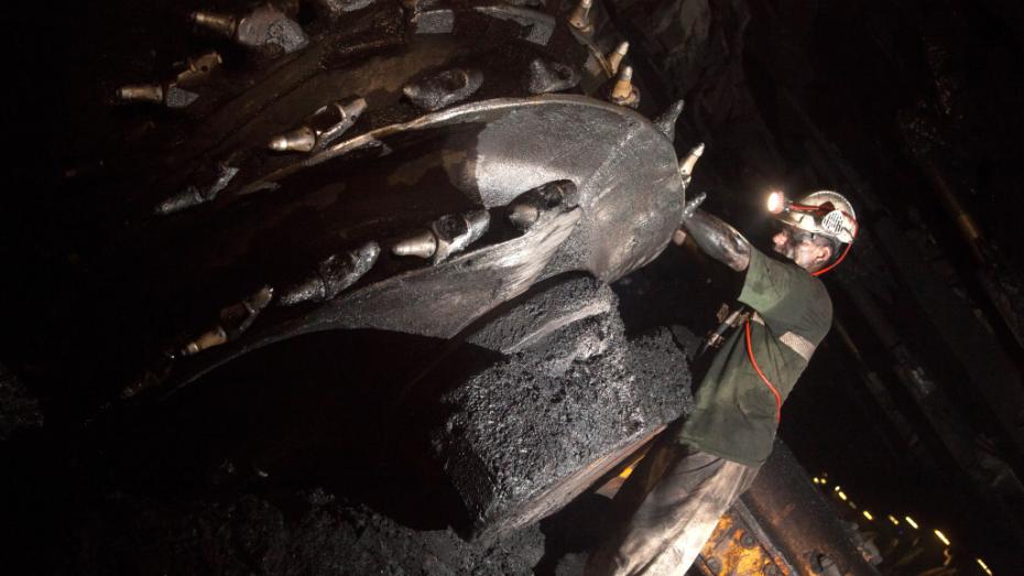 Těžba černého uhlí