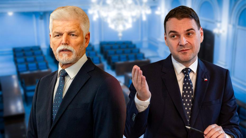 ilustrační koláž - Petr Pavel a Petr Macinka