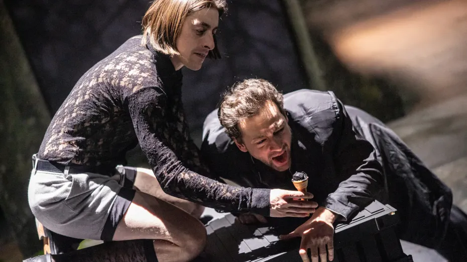 Pavel Neškudla (Hádes), Radúz Mácha (Orfeus) 