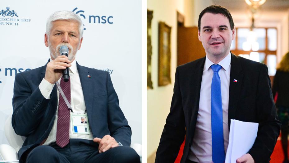 ilustrační koláž - Petr Pavel a Petr Macinka