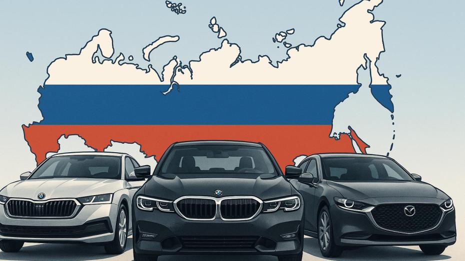 Vývoz aut do Ruska - ilustrace 