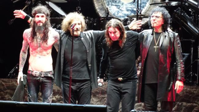 Ozzy Osbourne s kapelou Black Sabbath 