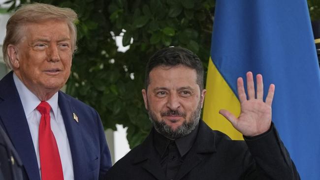 Donald Trump a Volodymyr Zelenskyj