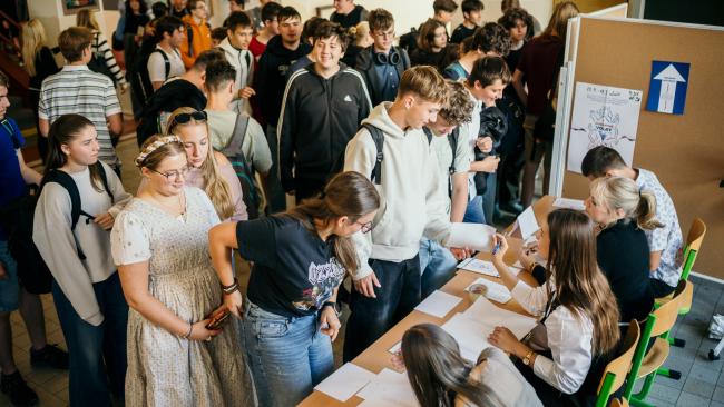 Studentské volby na školách 