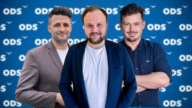 ilustrační koláž - zleva Štěpán Slovák, Radim Ivan a Jirka Havránek