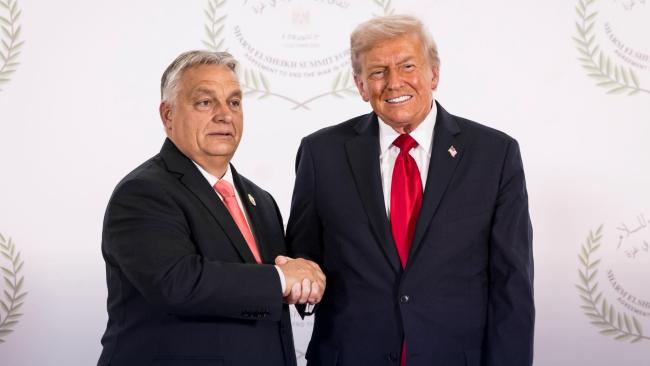 Viktor Orbán a Donald Trump