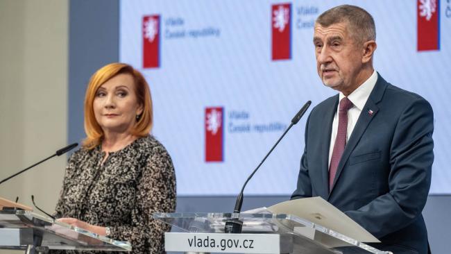 Alena Schillerová a Andrej Babiš