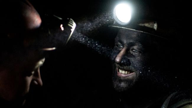 Série Lukáše Kaboně Práce horníků na dole ČSM-Sever (OKD)