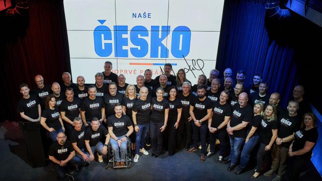 Vznikající hnutí Naše Česko