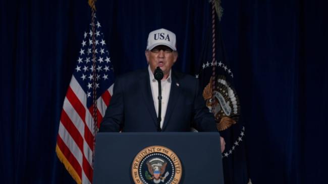 Donald Trump oznámil útok na Írán