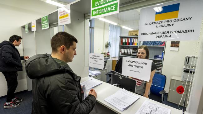 ilustrační foto - Ukrajinci na Úřadu práce