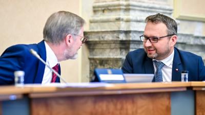 Petr Fiala a Marian Jurečka FOTO ÚŘAD VLÁDY