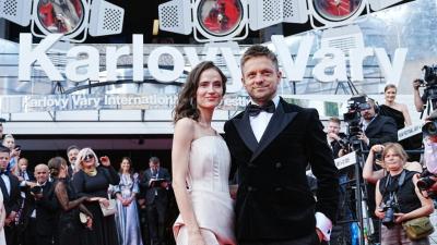 Jiří Mádl s partnerkou Kateřinou Jirkovskou
