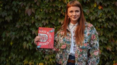 Herečka a spisovatelka Marie Doležalová