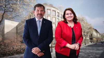 Martin Bareš a Milena Králíčková a vizualizace Albertova