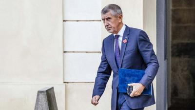 Předseda ANO Andrej Babiš na Hradě